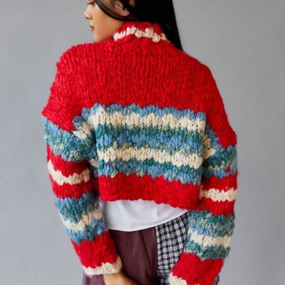 NWT BDG Kinley Chunky knit cropped cardigan
Retail $ 148 Size: XS - Picture 3 of 12